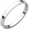 Picture of 14K Gold 2 mm Flat Wedding Band