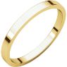 Picture of 14K Gold 2 mm Flat Wedding Band