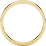 Picture of 14K Gold 3 mm Flat Wedding Band