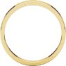 Picture of 14K Gold 3 mm Flat Wedding Band