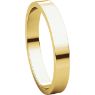 Picture of 14K Gold 3 mm Flat Wedding Band