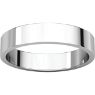 Picture of 14K Gold 4 mm Flat Wedding Band