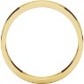 Picture of 14K Gold 4 mm Flat Wedding Band