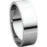 Picture of 14K Gold 6 mm Flat Wedding Band