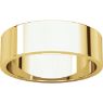 Picture of 14K Gold 6 mm Flat Wedding Band