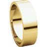 Picture of 14K Gold 6 mm Flat Wedding Band