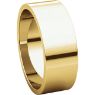 Picture of 14K Gold 7 mm Flat Wedding Band