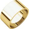 Picture of 14K Gold 10 mm Flat Wedding Band