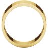 Picture of 14K Gold 10 mm Flat Wedding Band