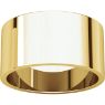 Picture of 14K Gold 10 mm Flat Wedding Band