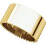 Picture of 14K Gold 10 mm Flat Wedding Band