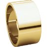 Picture of 14K Gold 10 mm Flat Wedding Band