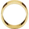 Picture of 14K Gold 12 mm Flat Wedding Band