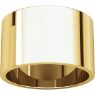 Picture of 14K Gold 12 mm Flat Wedding Band