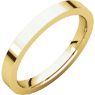 Picture of 14K Gold 2.5 mm Flat Comfort Fit Band