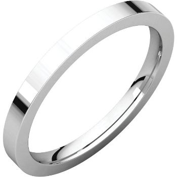 Picture of 14K Gold 2 mm Flat Comfort Fit Band