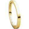 Picture of 14K Gold 2 mm Flat Comfort Fit Band