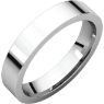 Picture of 14K Gold 4 mm Flat Comfort Fit Band