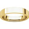 Picture of 14K Gold 4 mm Flat Comfort Fit Band