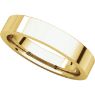 Picture of 14K Gold 4 mm Flat Comfort Fit Band