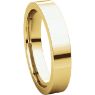 Picture of 14K Gold 4 mm Flat Comfort Fit Band