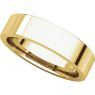 Picture of 14K Gold 5 mm Flat Comfort Fit Band