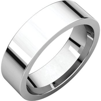 Picture of 14K Gold 6 mm Flat Comfort Fit Band