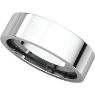 Picture of 14K Gold 6 mm Flat Comfort Fit Band