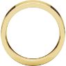 Picture of 14K Gold 6 mm Flat Comfort Fit Band