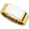 Picture of 14K Gold 7 mm Flat Comfort Fit Band