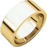 Picture of 14K Gold 8 mm Flat Comfort Fit Band