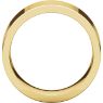 Picture of 14K Gold 8 mm Flat Comfort Fit Band