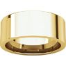 Picture of 14K Gold 8 mm Flat Comfort Fit Band