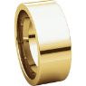 Picture of 14K Gold 8 mm Flat Comfort Fit Band