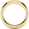 Picture of 14K Gold 10 mm Flat Comfort Fit Band