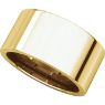 Picture of 14K Gold 10 mm Flat Comfort Fit Band