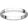 Picture of 14K Gold 2.5 mm Flat Edge Wedding Band