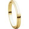 Picture of 14K Gold 2.5 mm Flat Edge Wedding Band