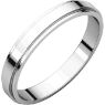 Picture of 14K Gold 3 mm Flat Edge Wedding Band