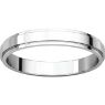 Picture of 14K Gold 3 mm Flat Edge Wedding Band