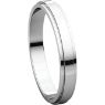Picture of 14K Gold 3 mm Flat Edge Wedding Band