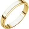 Picture of 14K Gold 3 mm Flat Edge Wedding Band