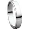 Picture of 14K Gold 4 mm Flat Edge Wedding Band