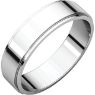 Picture of 14K Gold 5 mm Flat Edge Wedding Band