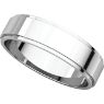 Picture of 14K Gold 5 mm Flat Edge Wedding Band