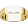 Picture of 14K Gold 5 mm Flat Edge Wedding Band