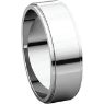 Picture of 14K Gold 6 mm Flat Edge Wedding Band