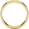 Picture of 14K Gold 6 mm Flat Edge Wedding Band