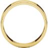 Picture of 14K Gold 6 mm Flat Edge Wedding Band