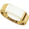 Picture of 14K Gold 6 mm Flat Edge Wedding Band